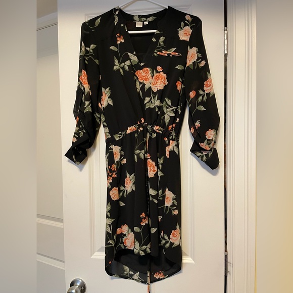 Twik floral long sleeved dress - Picture 1 of 4